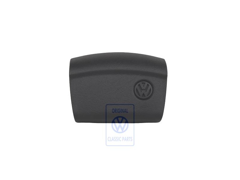 Original VW Horn Button Satin Black - 1H0419669E 01C