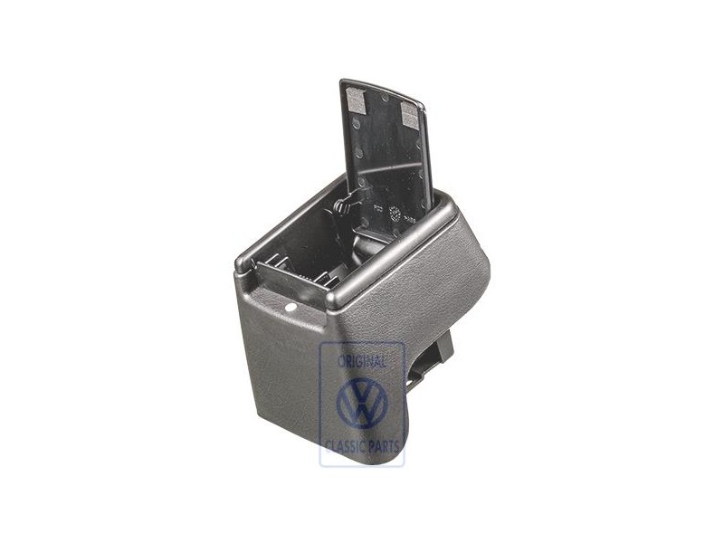 Original VW Ashtray Satin Black - 1H0857962C 01C