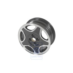 Original VW Aluminium Rim Dolomite Grey Metallic - 1H0601025E V7U