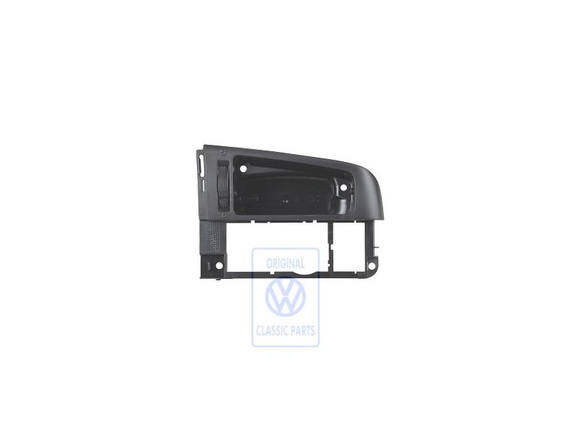 Original VW Housing For Air Vent Satin Black - 1H6819704E 01C