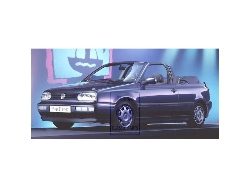 Original VW Film Lettering Green/Blue - 1H6853431F 2JE