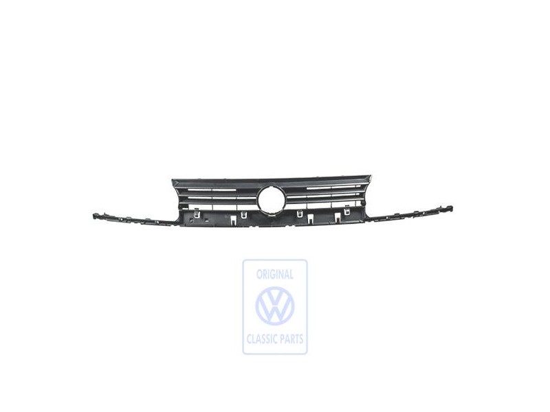 Original VW Radiator Grille Satin Black - 1H6853653C 01C