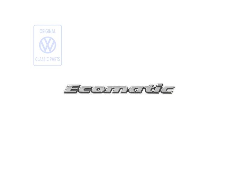 Original VW Inscription Chrome - 1H6853675E Z10