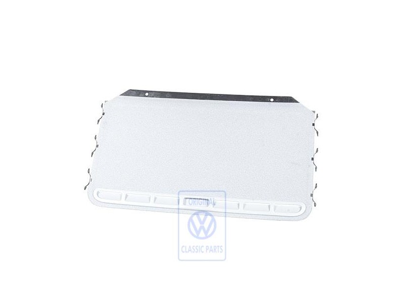 Original VW Sun Blind With Ventilation Grey Blue - 1H0877255A F28