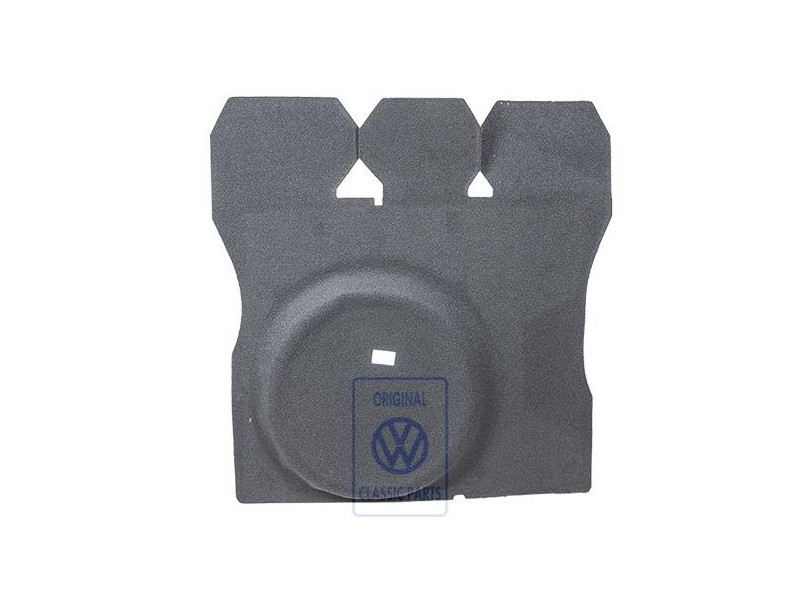 Original VW Luggage Comp. Floor Covering Black - 1H6863463B 4AY