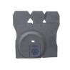 Original VW Luggage Comp. Floor Covering Black - 1H6863463B 4AY