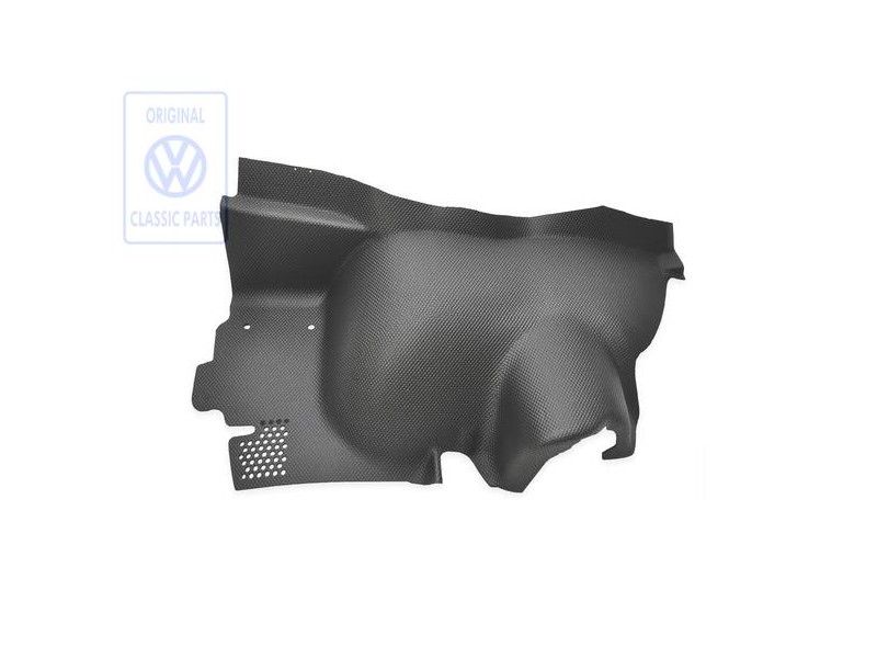 Original VW Luggage Compartment Trim Black - 1H6867430D A47