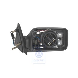 Original VW Exterior Mirror Housing Satin Black - 1H2857508A 01C