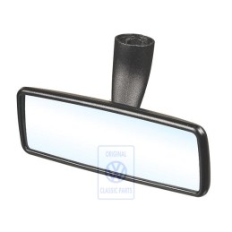 Original VW Interior Mirror, Anti-Dazzle Satin Black - 6N0857511A 01C