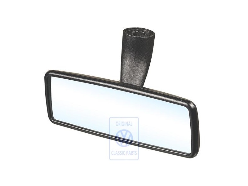 Original VW Interior Mirror, Anti-Dazzle Satin Black - 6N0857511A 01C