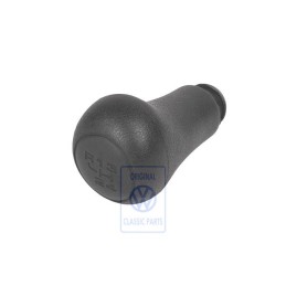 Original VW Gearstick Knob (Leatherette) Satin Black - 1H0711141 01C