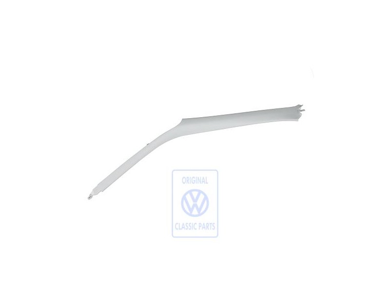 Original VW A-Pillar Trim Grey Blue - 1H4867233 H50