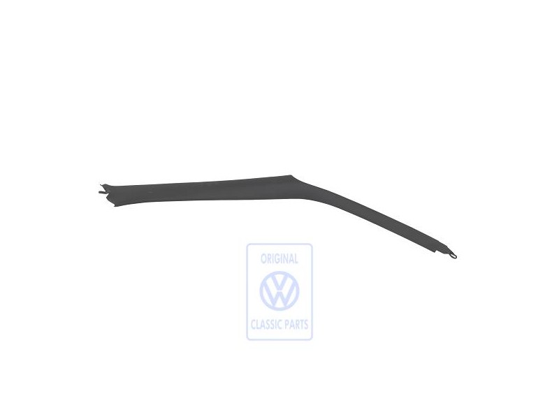 Original VW A-Pillar Trim Soft Black - 1H4867234 C82