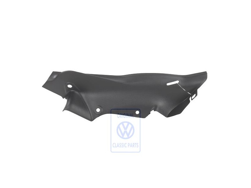 Original VW Wheel Housing Trim Satin Black - 1H4867765 B41