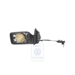 Original VW Exterior Mirror Housing Satin Black - 1H1857507 01C