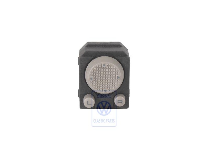 Original VW Switch For Exterior Mirror Adjustment Beaver - 1H0959565 T21