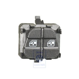 Original VW Switch For Electric Window Regulator Satin Black - 1H0959855 01C