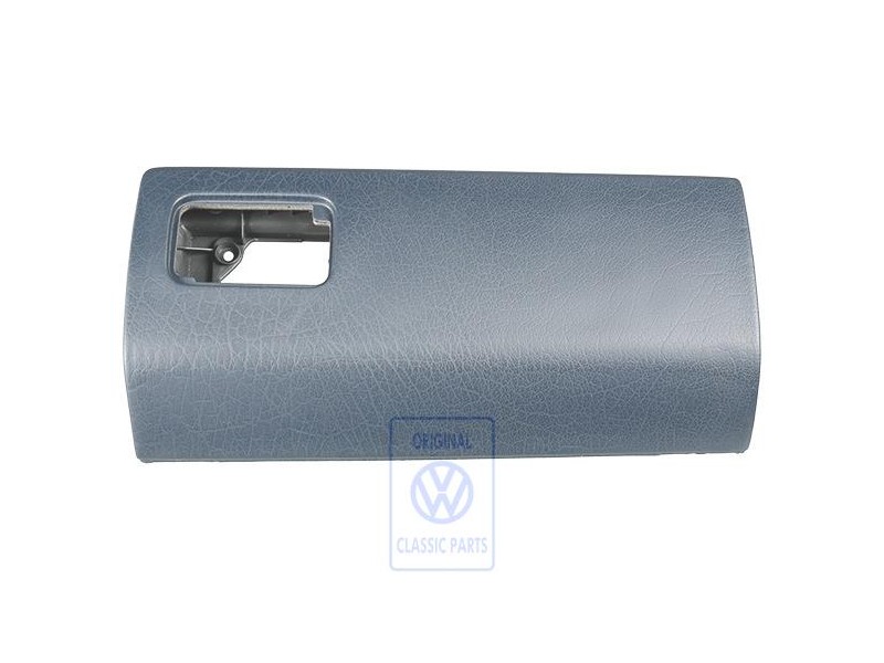 Original VW Glove Compartment Lid Mauritius Blue - 1H6857122 H45