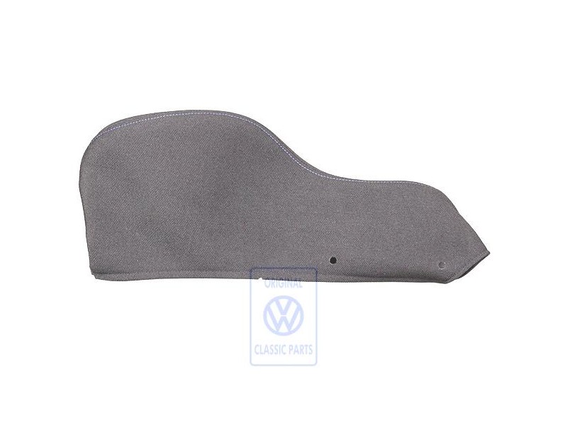 Original VW Seat Covering (Fabric) Black/Blue - 1H0881401 EQN