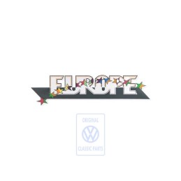 Original VW Film Lettering Black/Multicolor - 1H9853432 V05