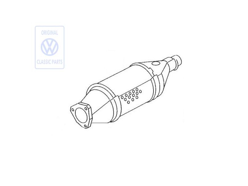 Original VW Catalytic Converter - 1H0131701NX