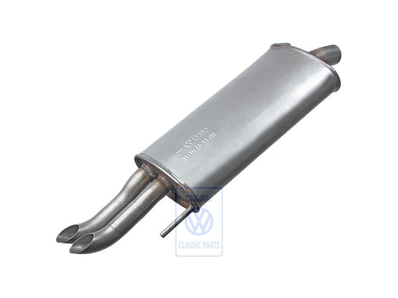 Original VW Rear Silencer - 1H6253609AF
