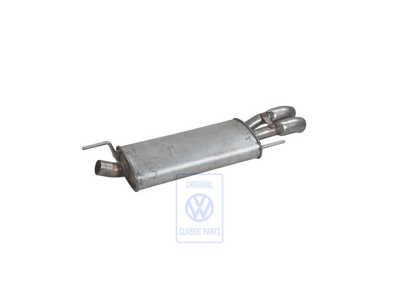 Original VW Rear Silencer - 1H6253609AK
