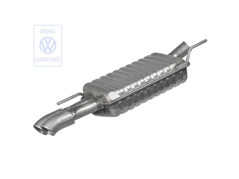Original VW Rear Silencer - 1H6253609AL