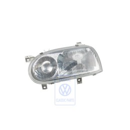 Original VW Halogen Twin Headlights - 1H6941017AH