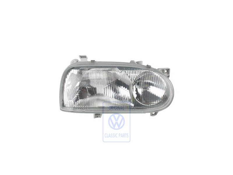 Original VW Halogen Twin Headlights - 1H6941018AH
