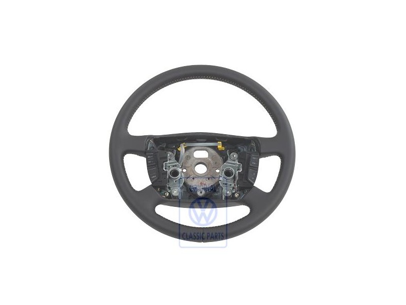 Original VW Multifunction Steering Wheel Black/Yellow - 1J0419091DGHUW