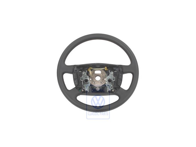 Original VW Multifunction Steering Wheel Black - 1J0419091DJE74
