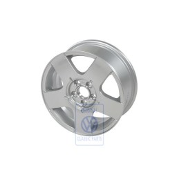 Original VW Aluminium Rim Chrome Coloured Metallic - 1J0601025AA091