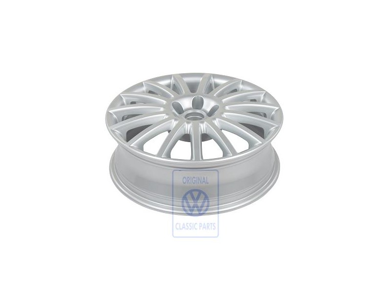 Original VW Aluminium Rim Bright Chrome - 1J0601025BB8Z8