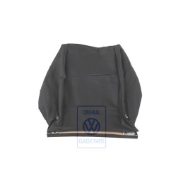 Original VW Backrest Cover Leatherette Black - 1J0881805ED9EU
