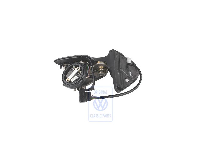 Original VW Exterior Mirror Housing Satin Black - 1J1857508AK01C