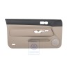 Original VW Door Panel Trim Cloth Black/Light Beige - 1J3867011BQREL