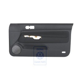 Original VW Door Panel Trim (Cloth) Black/Black - 1J3867012CDHRP