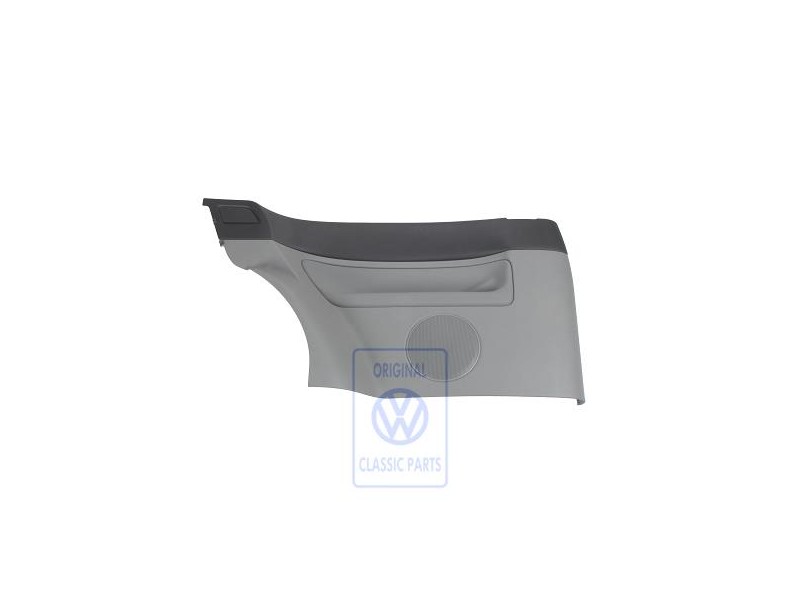Original VW Side Trim (Fabric) Black/Flannel Grey - 1J3867043CFHRQ