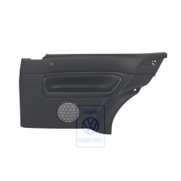 Original VW Side Panel Trim (Leather) Black/Black - 1J3867044DJLKU