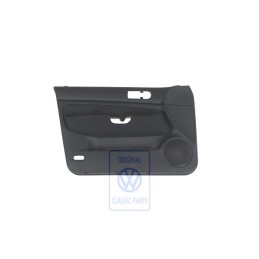 Original VW Door Panel Trim (Cloth) Black/Black - 1J4867011CKRAN