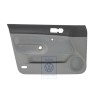 Original VW Door Panel Trim (Cloth) Black/Flannel Grey - 1J4867011DBPDH