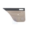 Original VW Door Panel Trim (Leather) Black/Light Beige - 1J6867211BPLKY