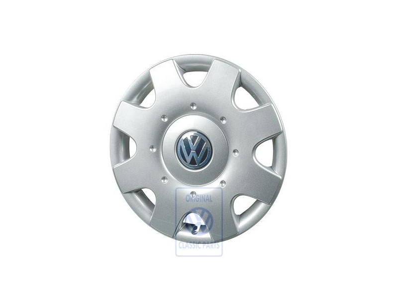Original VW Hub Cap Chrome - 1C0601147C GJW