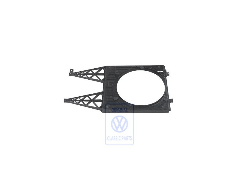 Original VW Fan Ring Satin Black - 1J0121207L B41