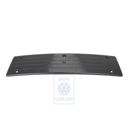 Original VW Licence Plate Holder Satin Black - 1J0807287A B41
