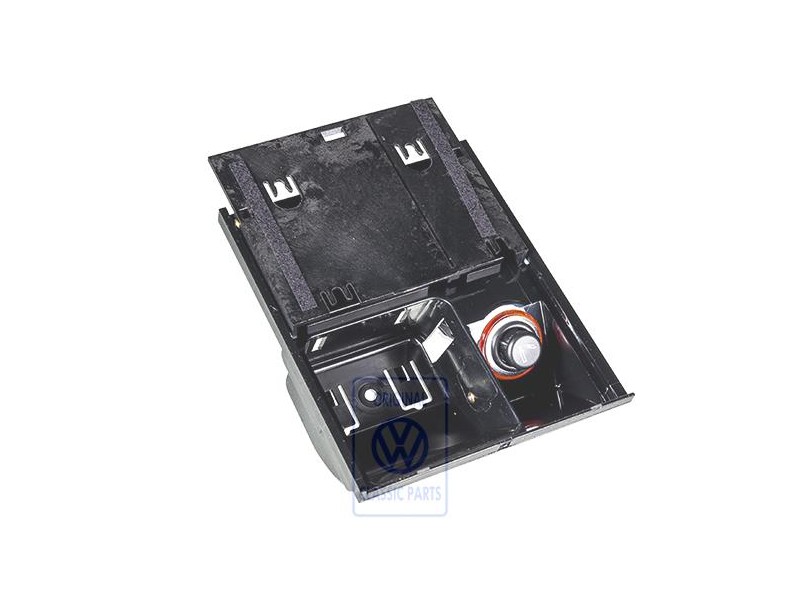 Original VW Ashtray Satin Black - 1J0857961G 01C