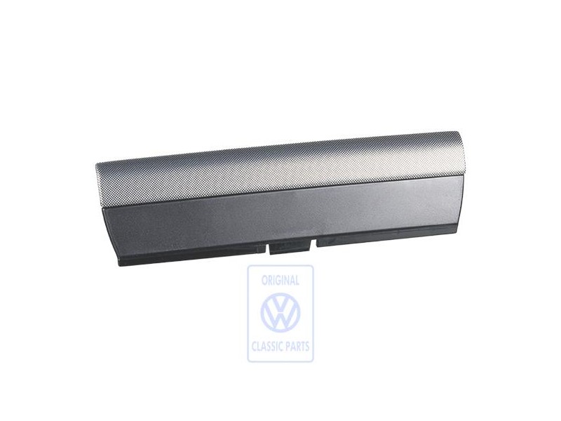 Original VW Cover Cap Black/Silver Net Optic - 1J0858035B 2S2