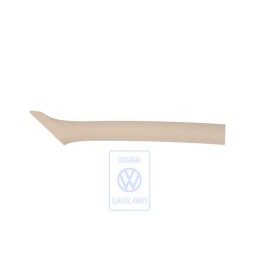 Original VW A-Pillar Trim Light Beige - 1J0867234E 2PK