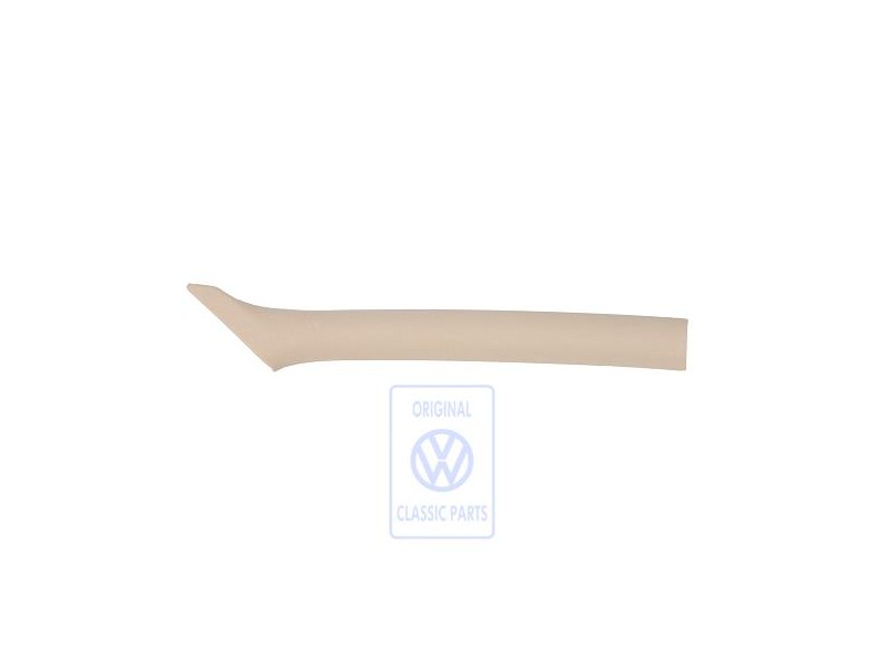 Original VW A-Pillar Trim Light Beige - 1J0867234E 2PK